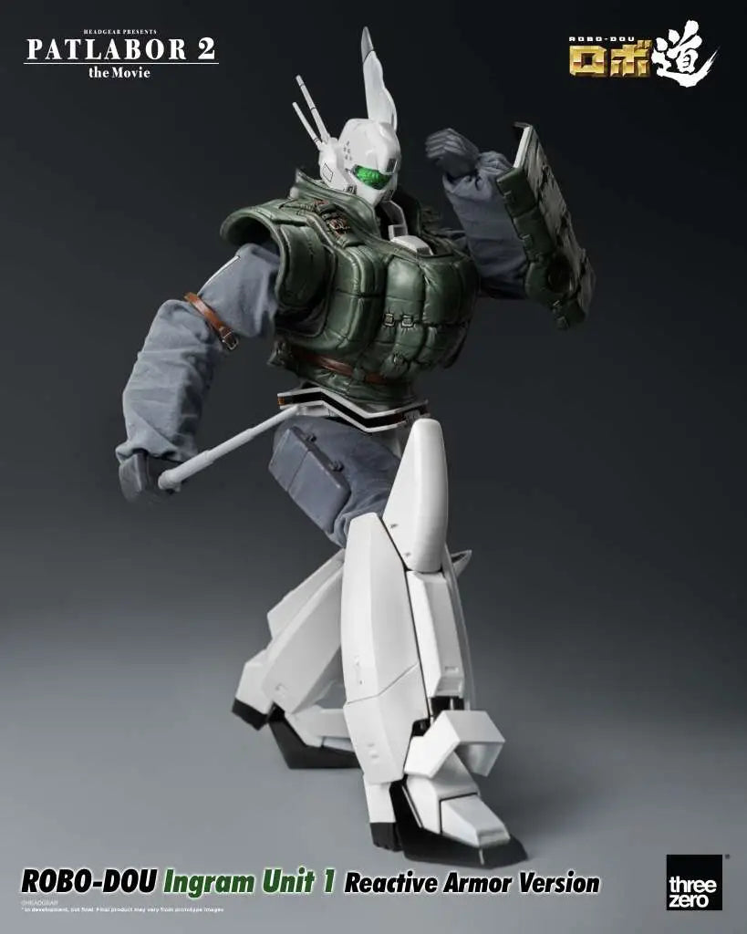 PATLABOR 2 THE MOVIE ROBO-DOU INGRAM UNIT 1 REACTIVE ARMOR VER THREEA TOYS/THREEZERO