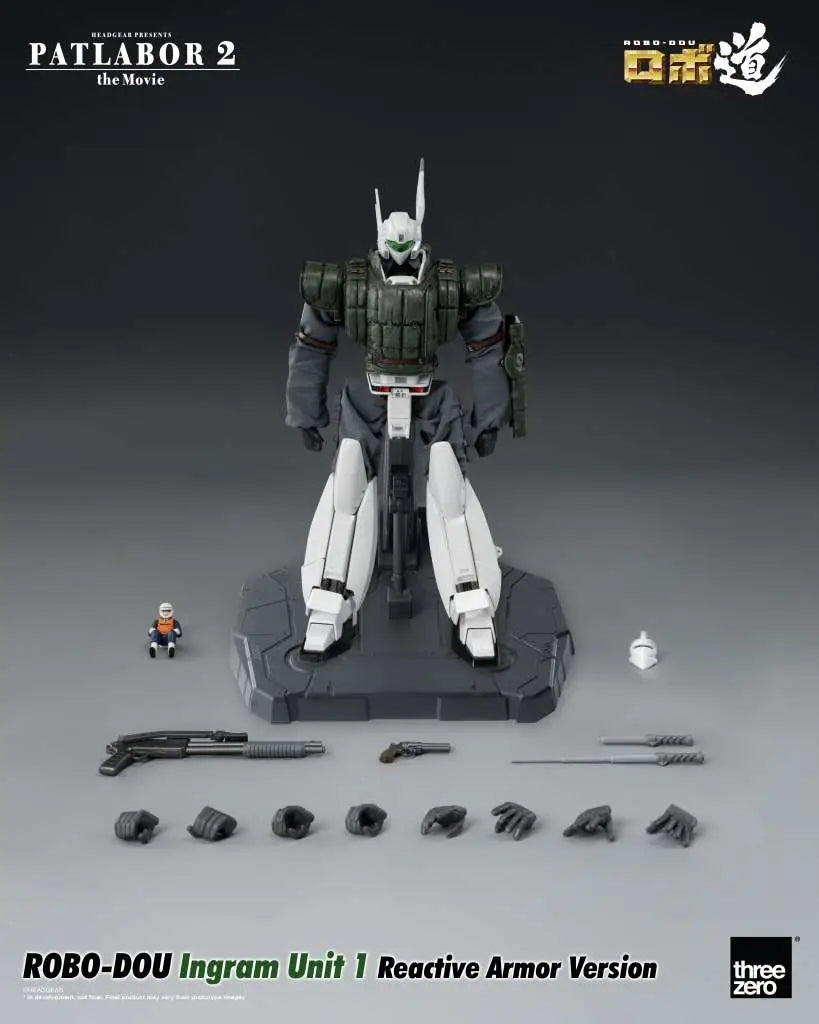 PATLABOR 2 THE MOVIE ROBO-DOU INGRAM UNIT 1 REACTIVE ARMOR VER THREEA TOYS/THREEZERO
