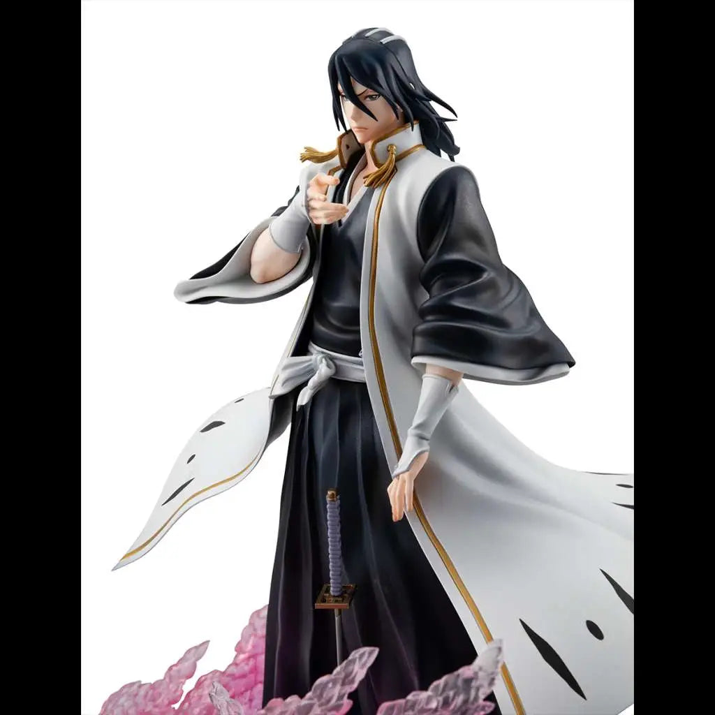BLEACH 1000Y BLOOD WAR BYAKUYA KUCHIKI GEM STATUE MEGAHOUSE
