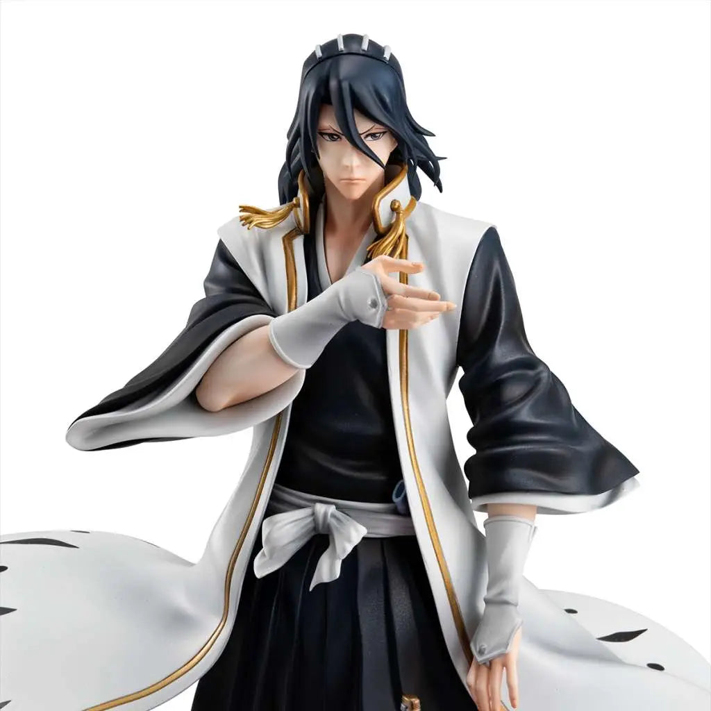 BLEACH 1000Y BLOOD WAR BYAKUYA KUCHIKI GEM STATUE MEGAHOUSE