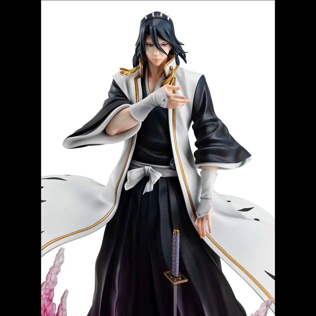 BLEACH 1000Y BLOOD WAR BYAKUYA KUCHIKI GEM STATUE MEGAHOUSE