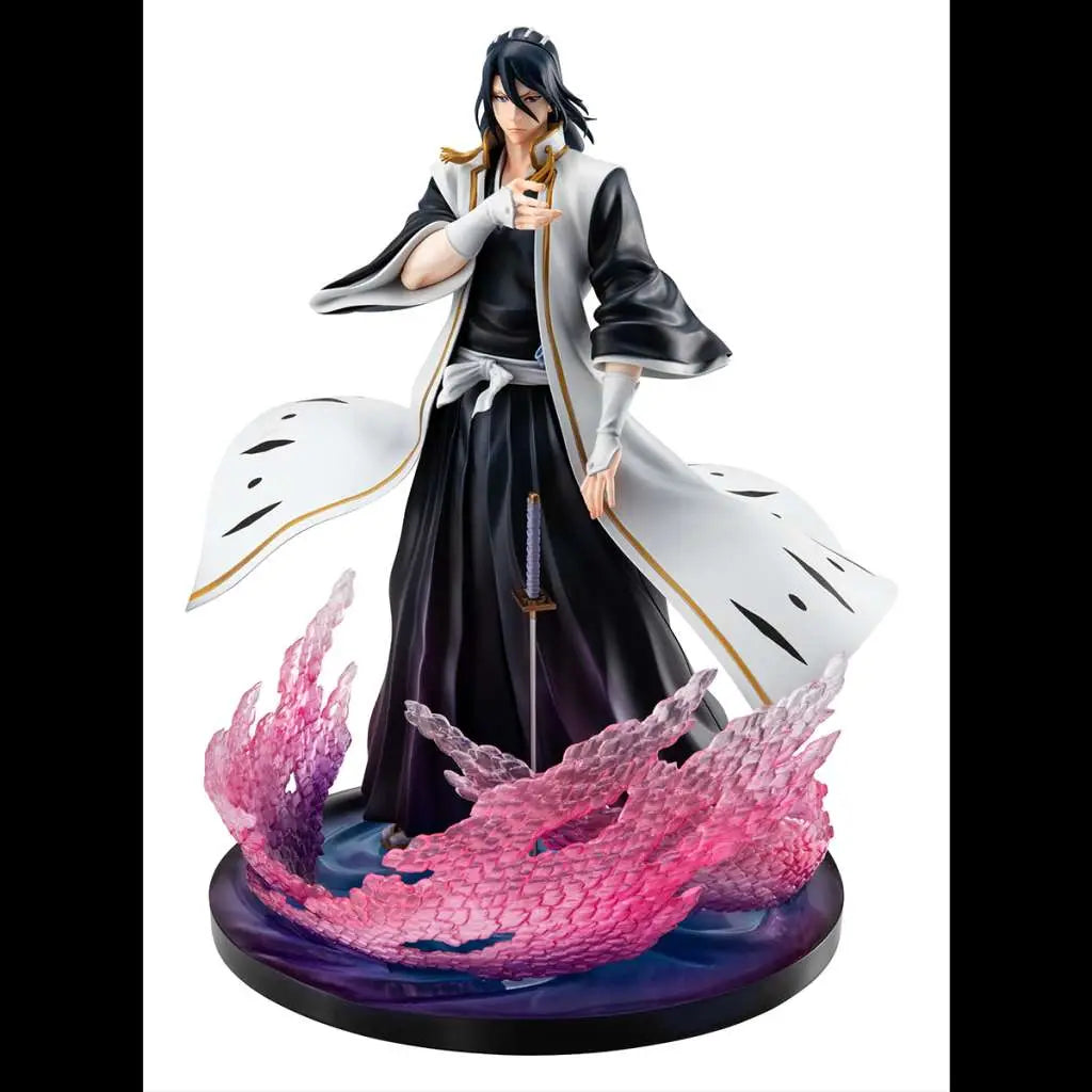 BLEACH 1000Y BLOOD WAR BYAKUYA KUCHIKI GEM STATUE MEGAHOUSE