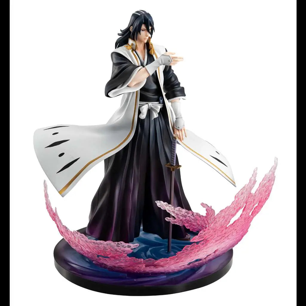 BLEACH 1000Y BLOOD WAR BYAKUYA KUCHIKI GEM STATUE MEGAHOUSE