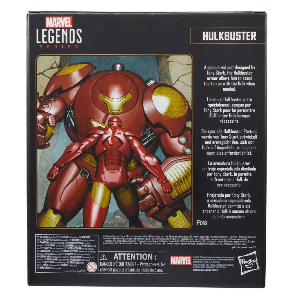 MARVEL LEGENDS MARVEL 85TH ANNIVERSARY IRON MAN HULKBUSTER ACTION FIGURE HASBRO