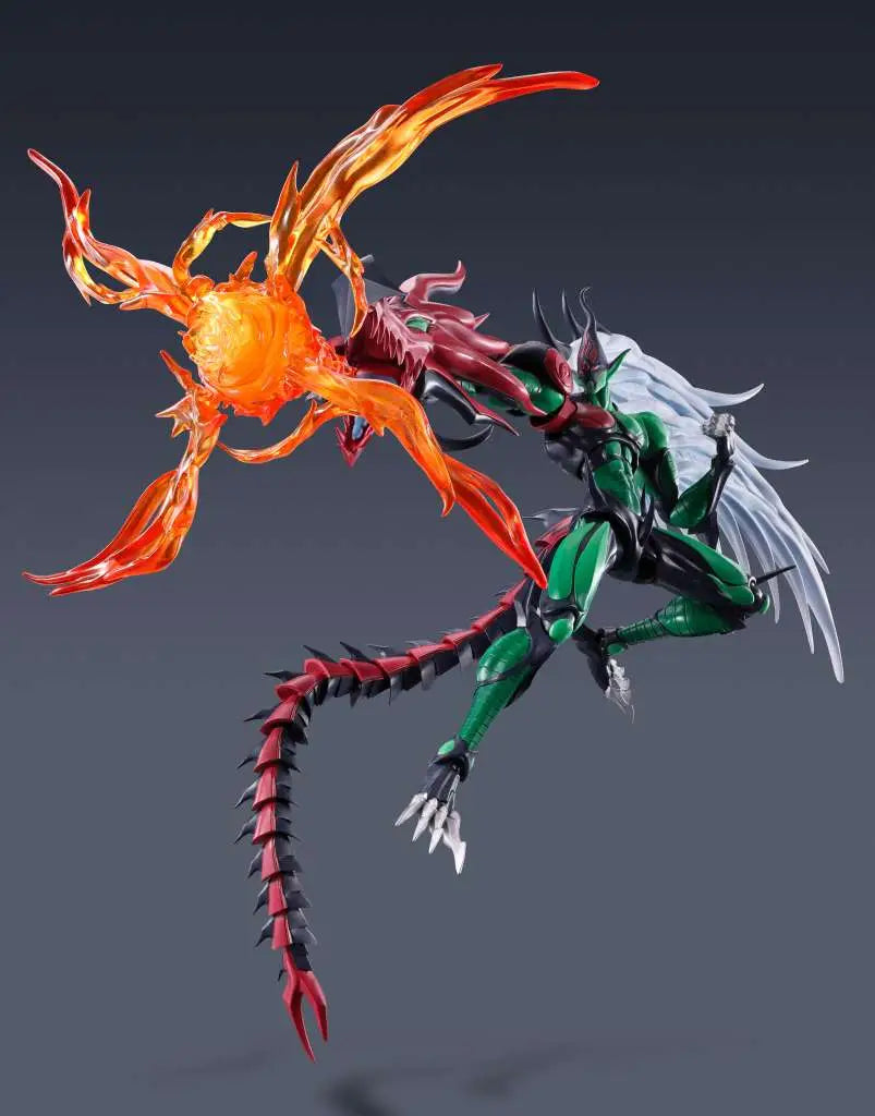 YU GI OH! ELEMENTAL HERO FLAME WINGMAN MONSTERARTS BANDAI