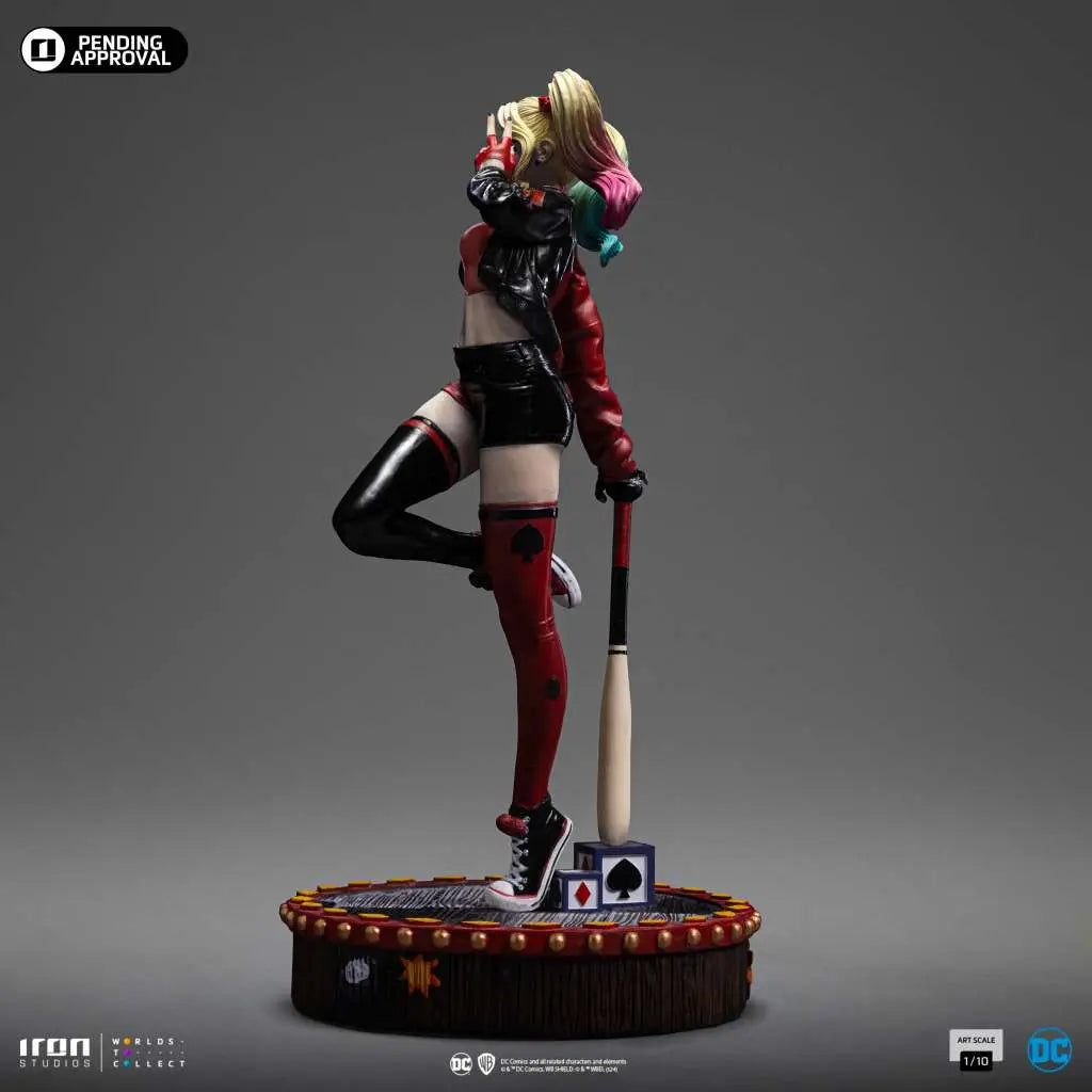 GOTHAM CITY SIRENS HARLEY QUINN REGULAR 1/10 STATUE IRON STUDIOS