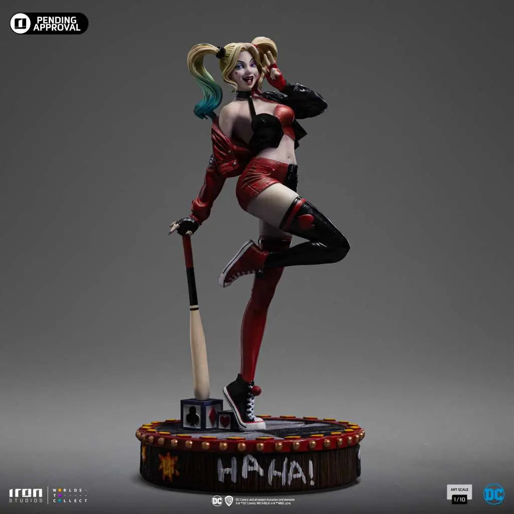 GOTHAM CITY SIRENS HARLEY QUINN REGULAR 1/10 STATUE IRON STUDIOS