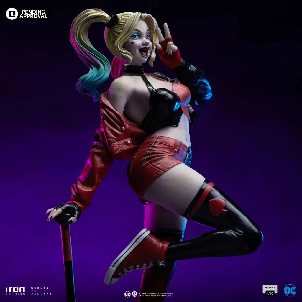 GOTHAM CITY SIRENS HARLEY QUINN REGULAR 1/10 STATUE IRON STUDIOS
