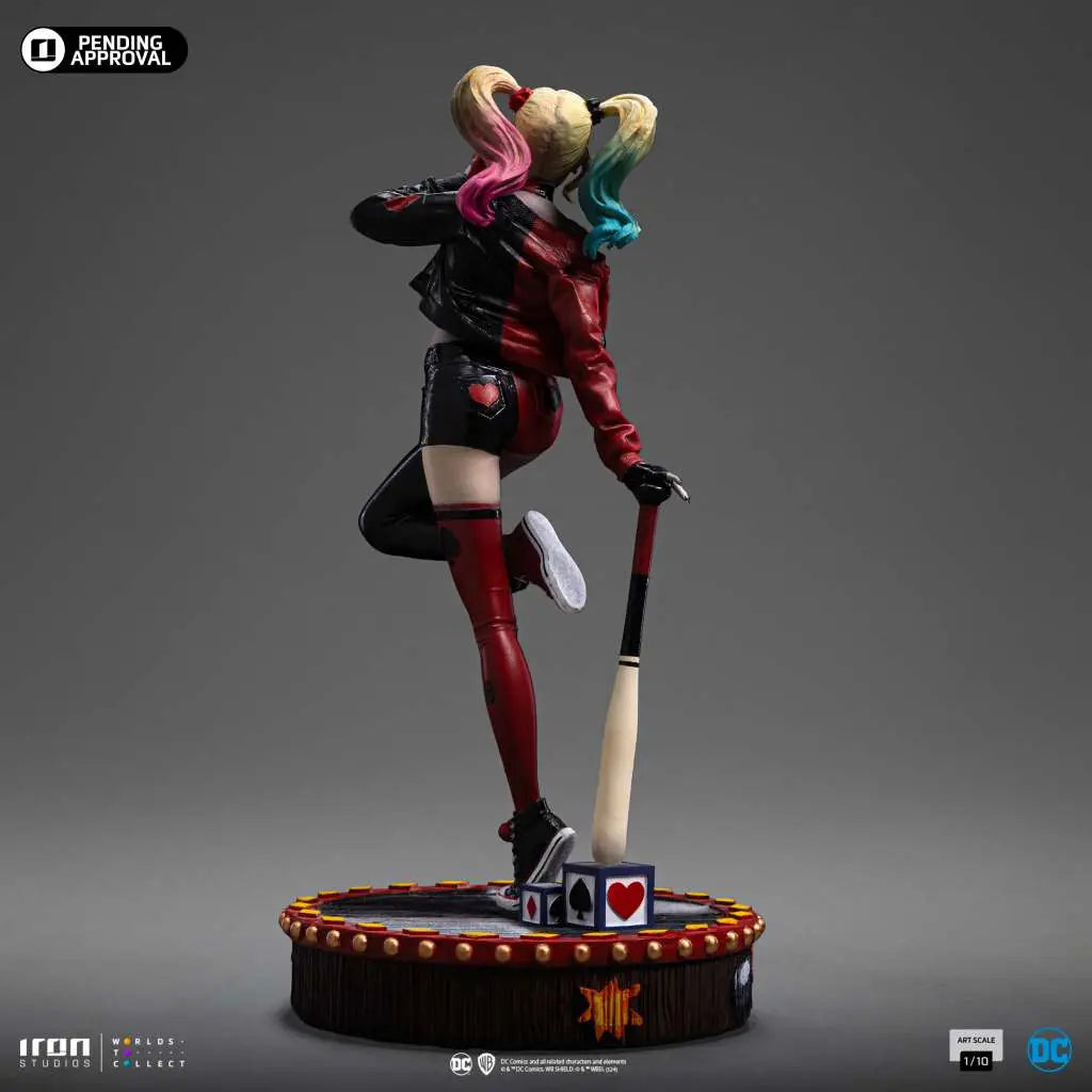 GOTHAM CITY SIRENS HARLEY QUINN REGULAR 1/10 STATUE IRON STUDIOS
