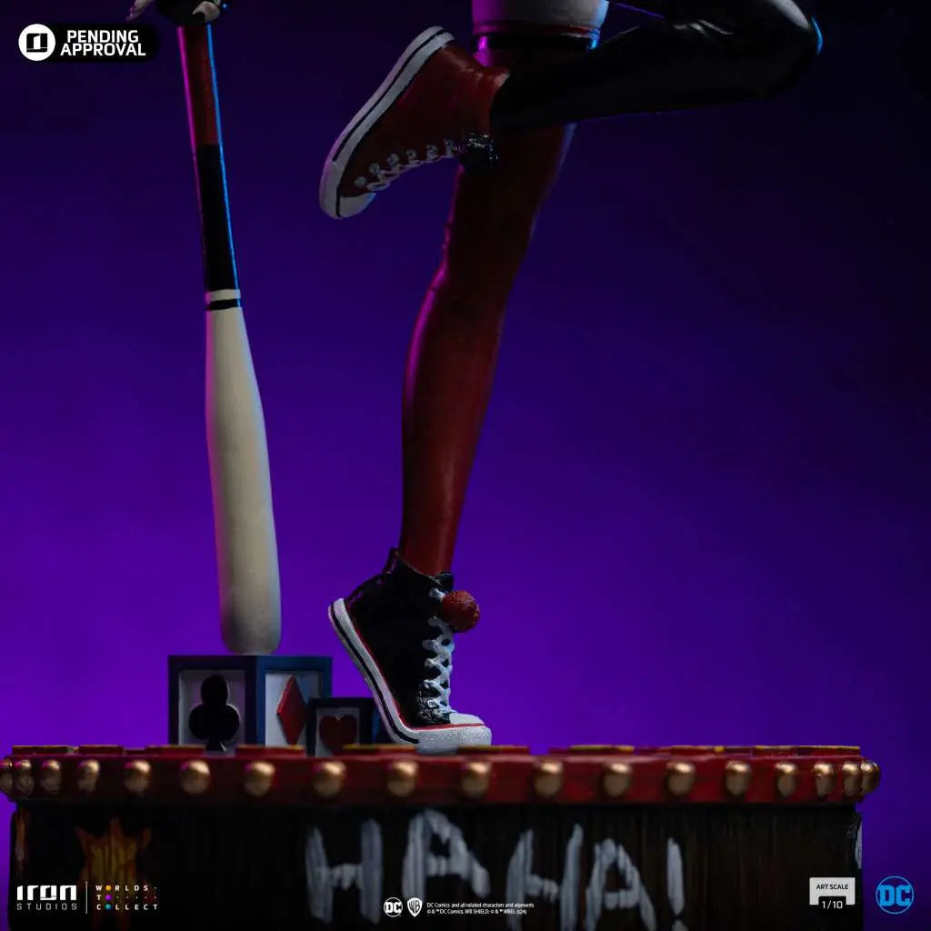 GOTHAM CITY SIRENS HARLEY QUINN REGULAR 1/10 STATUE IRON STUDIOS