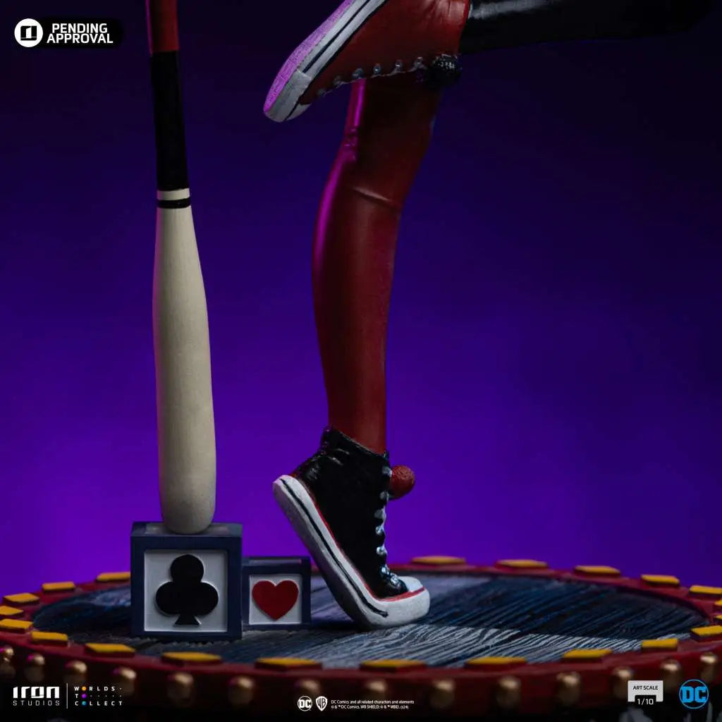 GOTHAM CITY SIRENS HARLEY QUINN REGULAR 1/10 STATUE IRON STUDIOS