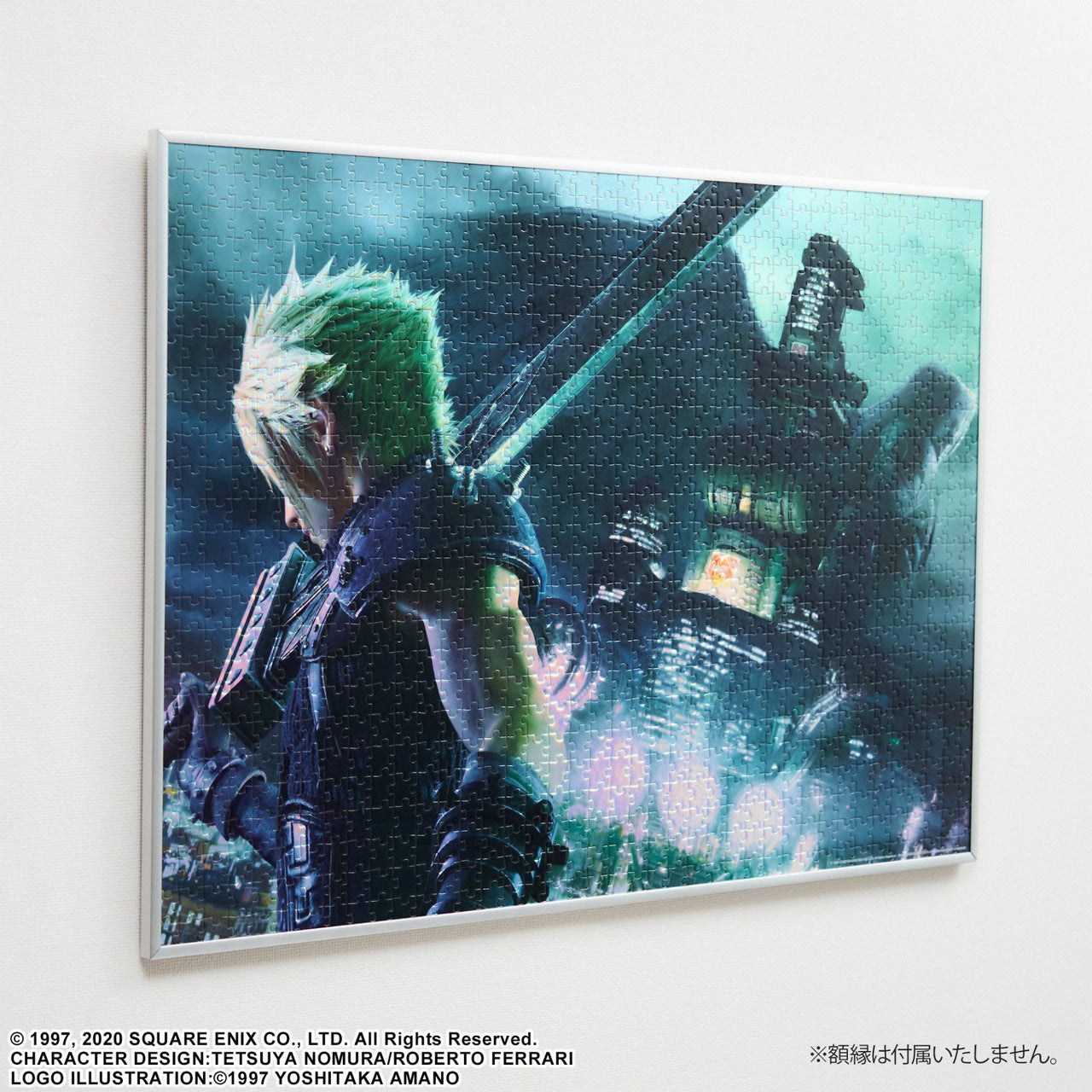 FINAL FANTASY VII REMAKE PREMIUM JIGSAW PUZZLE KEY ART 1000 PIECE CLOUD ＆ SEPHIROTH