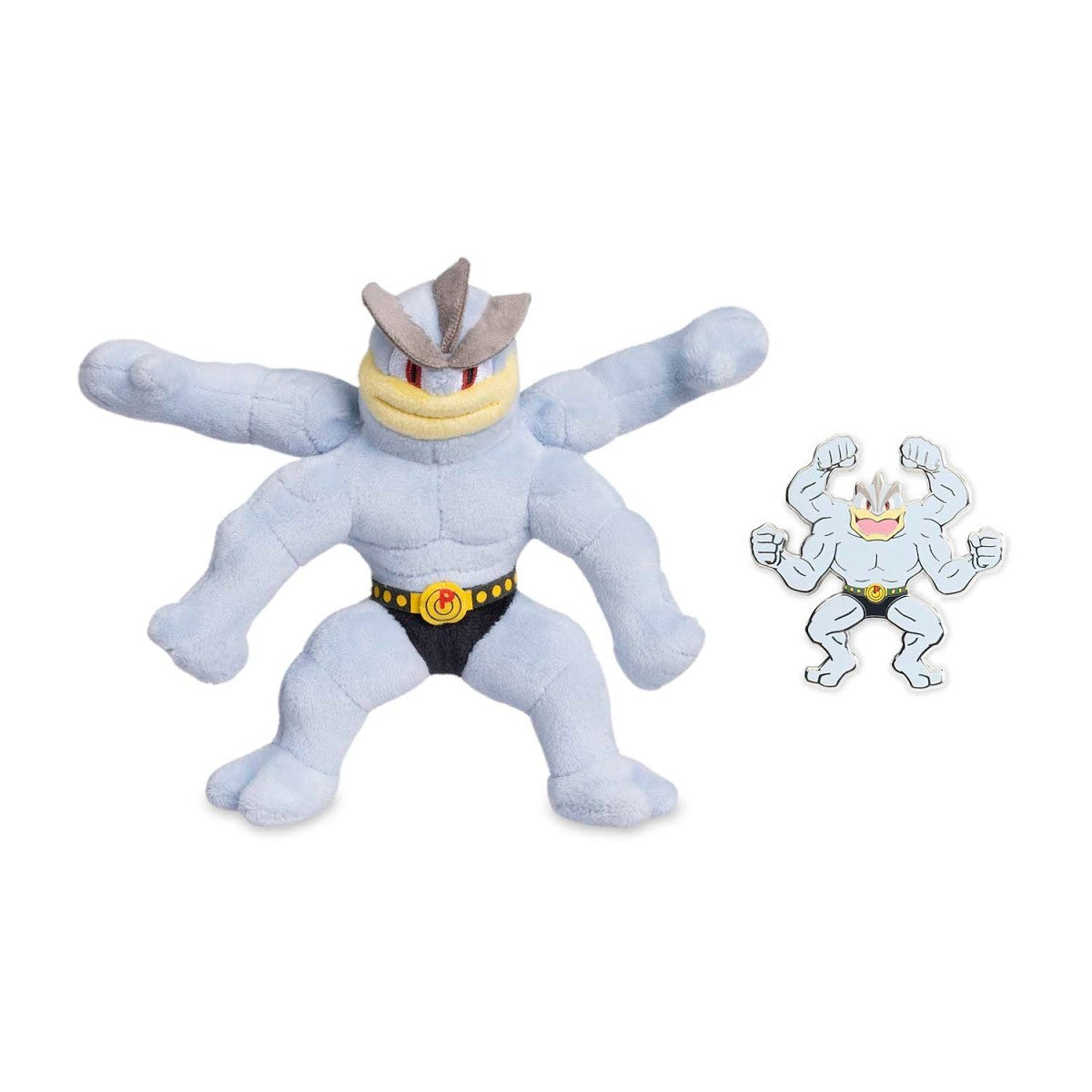 Machamp Plush & Pin Bundle