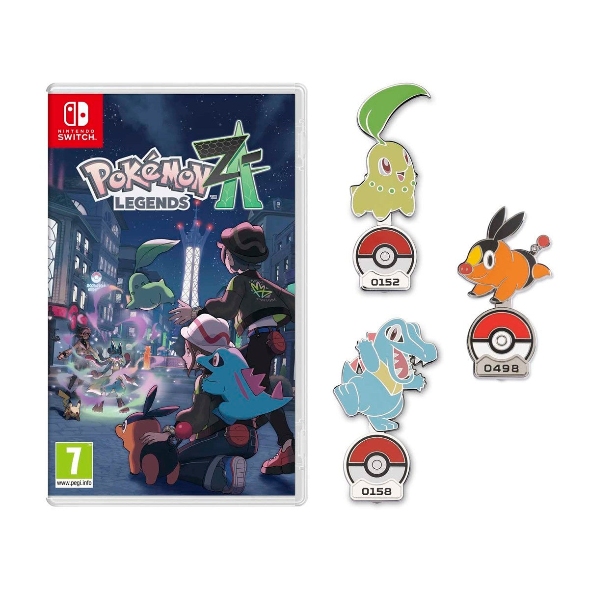 First Partner Gallery Pins & Pokémon Legends: Z-A Bundle