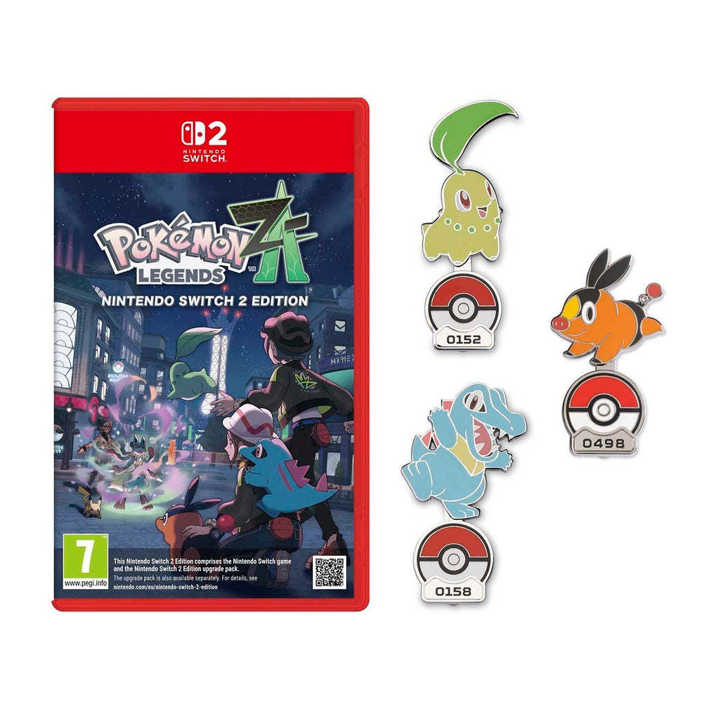 First Partner Gallery Pins & Pokémon Legends: Z-A – Nintendo Switch 2 Edition