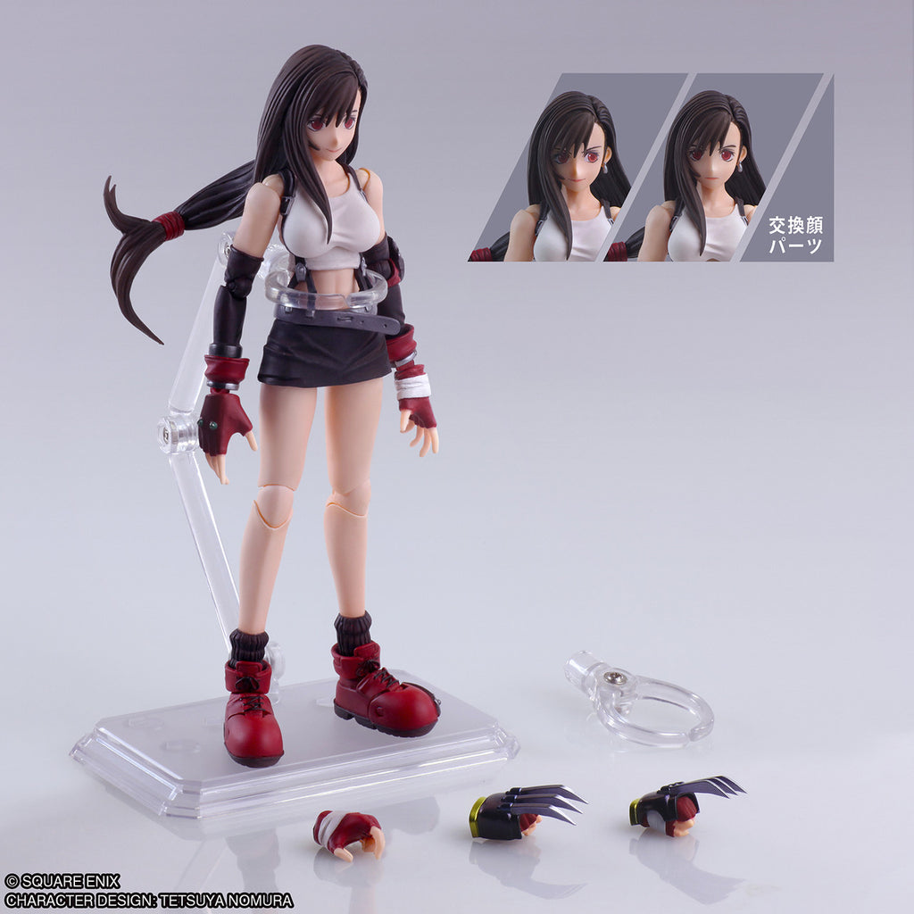 FINAL FANTASY VII BRING ARTS Action Figure TIFA LOCKHART Mythril Claws Ver.