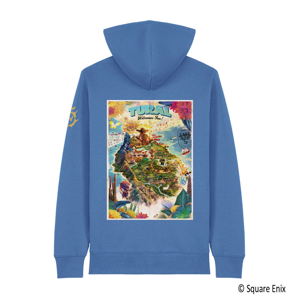 FINAL FANTASY XIV DAWNTRAIL Hoodie TURALIST Blue