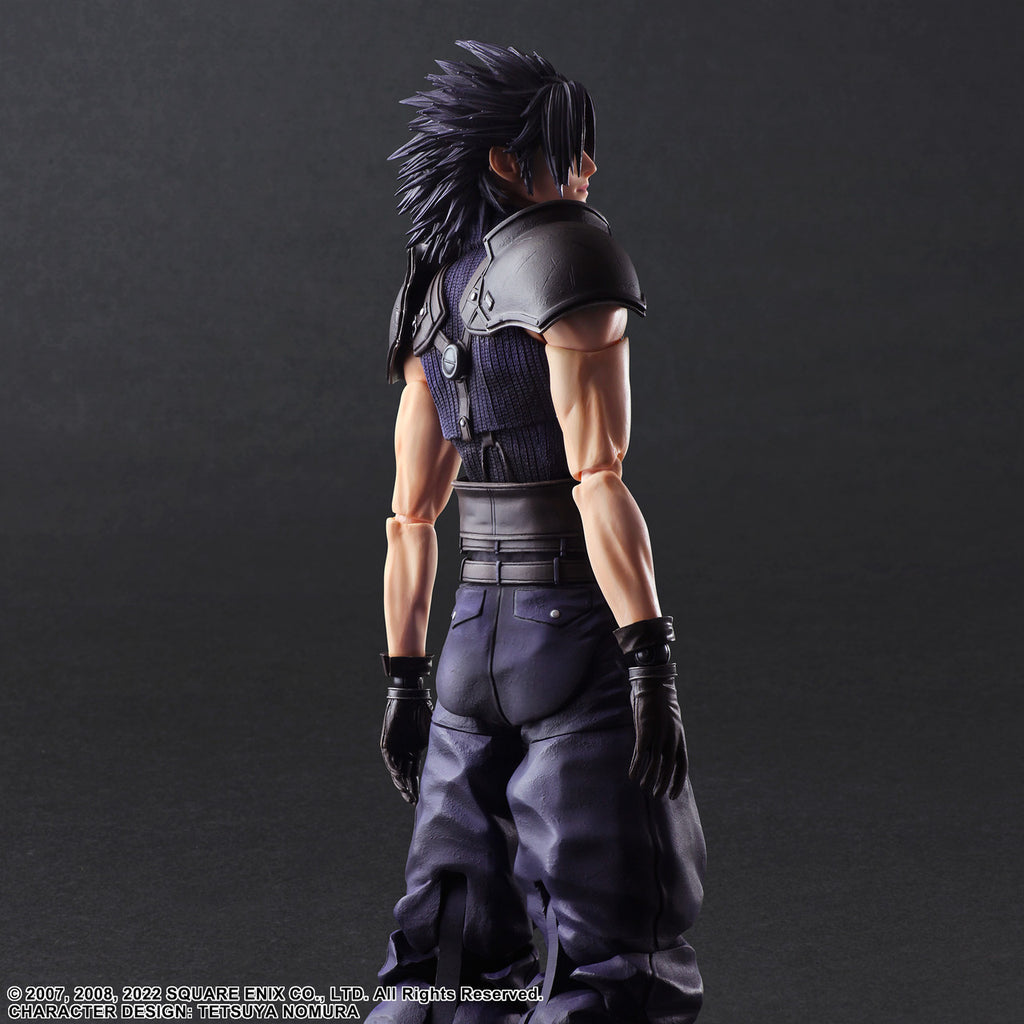 CRISIS CORE –FINAL FANTASY VII– REUNION PLAY ARTS KAI ACTION FIGURE ZACK FAIR SOLDIER 2ND CLASS