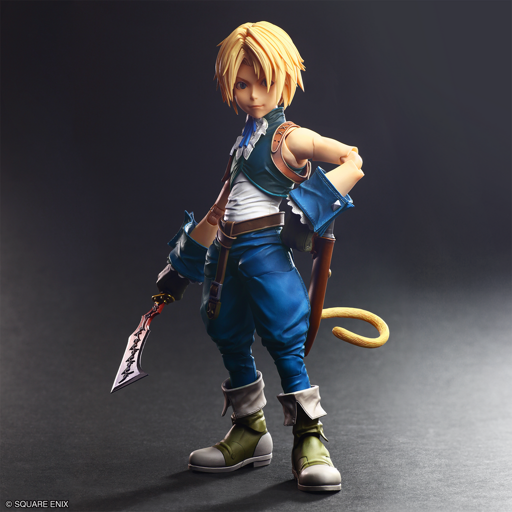 FINAL FANTASY IX PLAY ARTS SHIN Action Figure ZIDANE TRIBAL