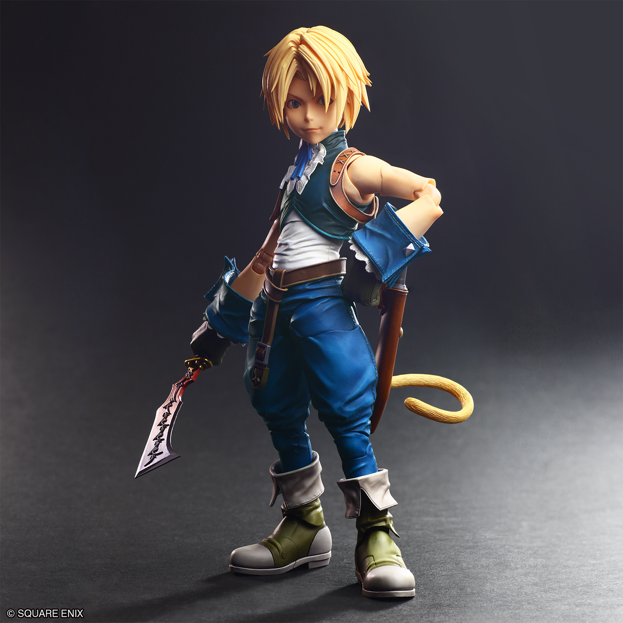 FINAL FANTASY IX PLAY ARTS SHIN Action Figure ZIDANE TRIBAL