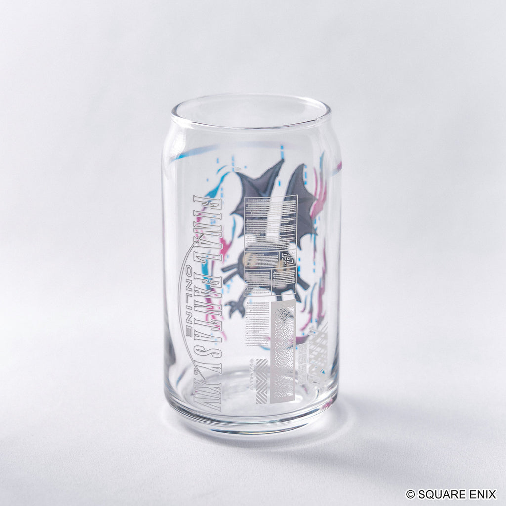 FINAL FANTASY XIV Energy Drink Glass Gimme Cat