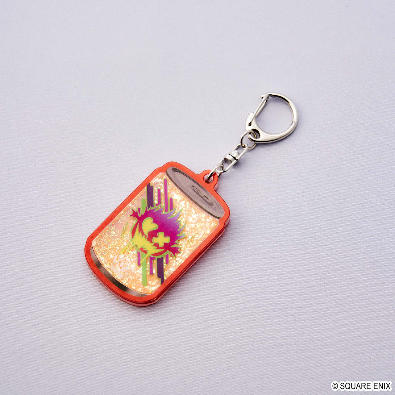 FINAL FANTASY XIV Energy Drink Glitter Keychain BOMB
