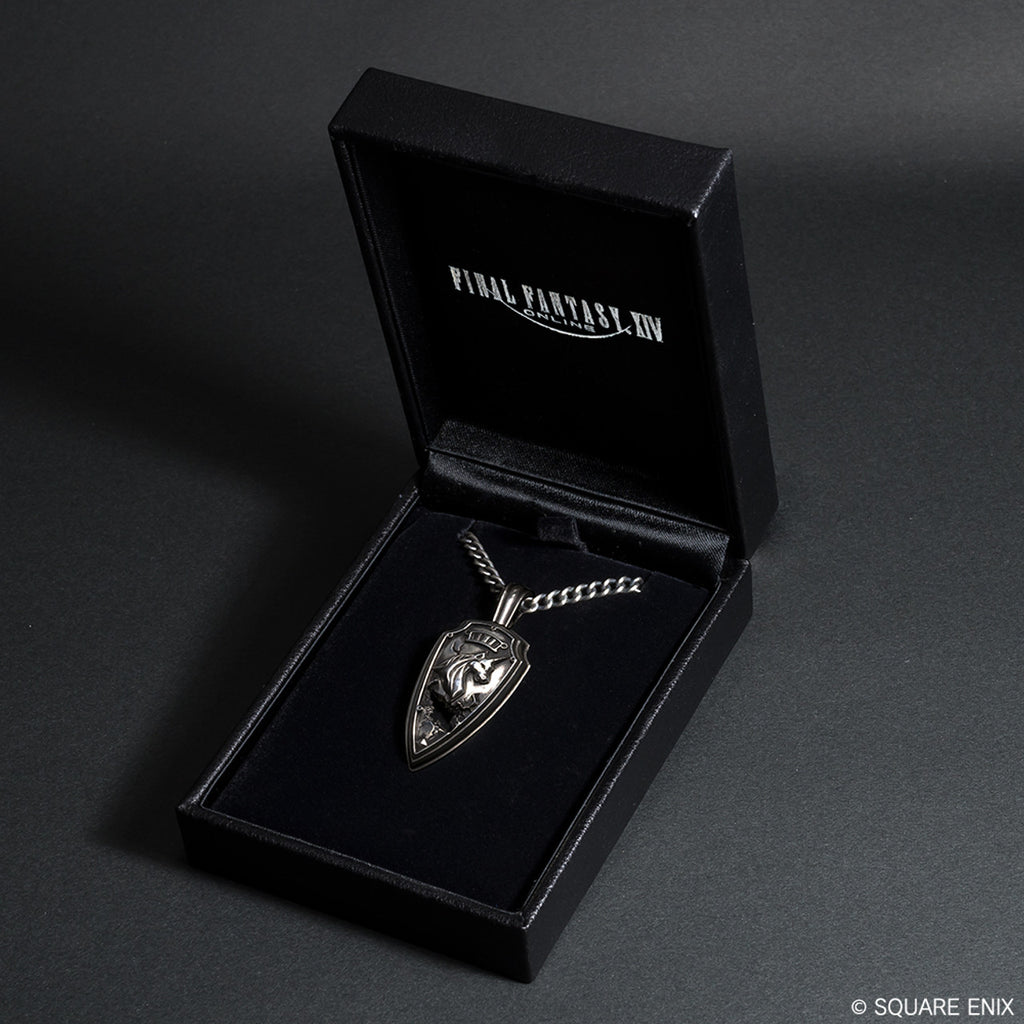 FINAL FANTASY® XIV SILVER PENDANT UNBREAKABLE BONDS