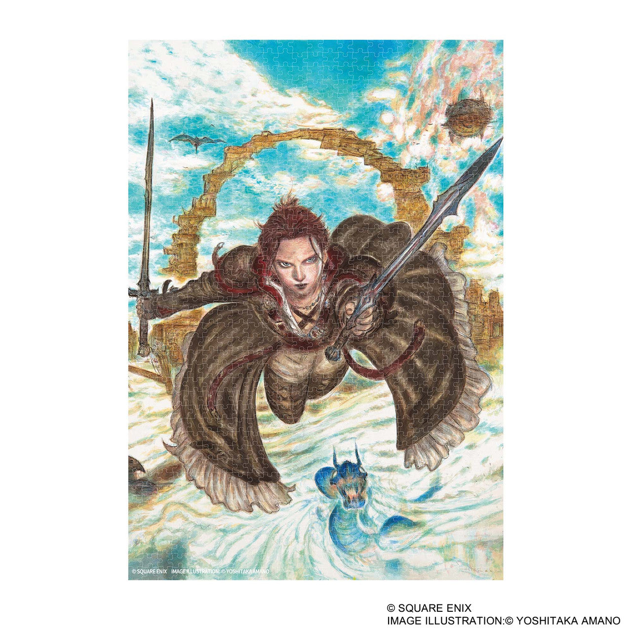 FINAL FANTASY XIV 1000 Piece Jigsaw Puzzle DAWNTRAIL
