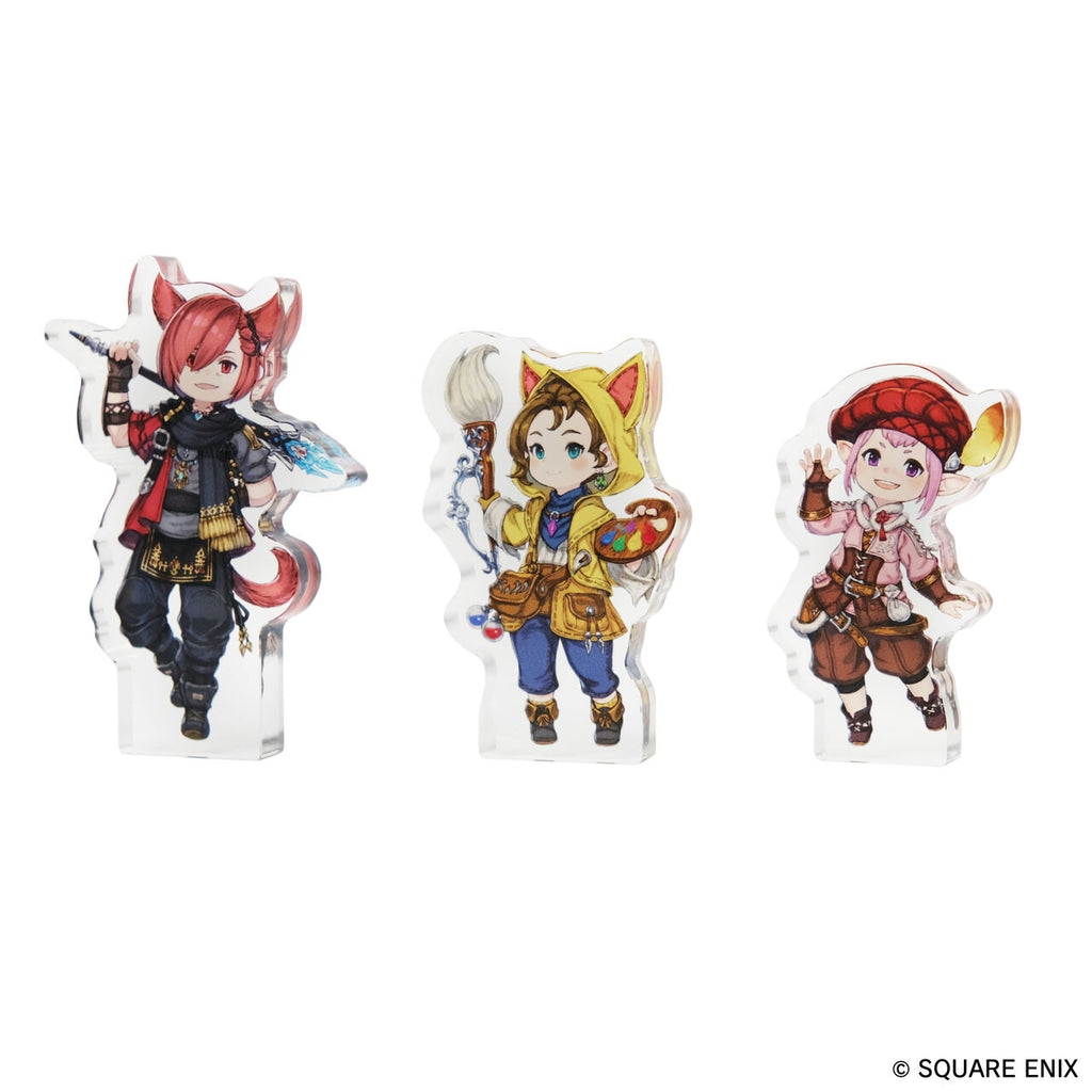 FINAL FANTASY XIV Character Acrylic Block DISPLAY