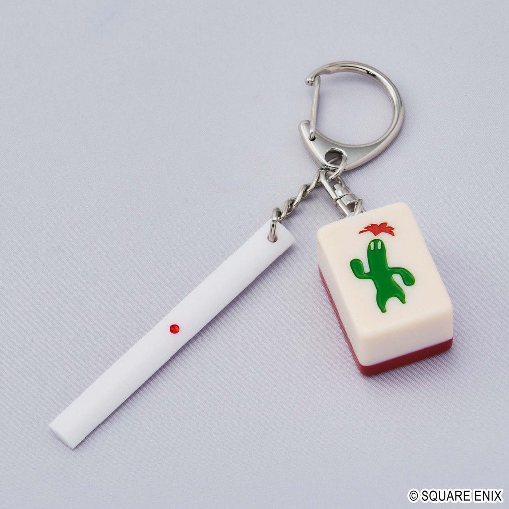 FINAL FANTASY XIV Doman Mahjong Tile Key Chain One of Bamboo