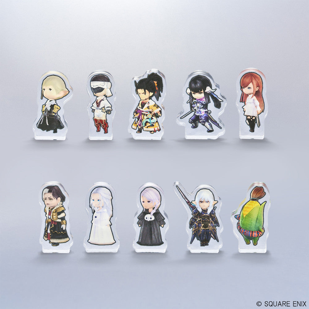FINAL FANTASY XIV Mini Acrylic Block Collection Vol.2 display box