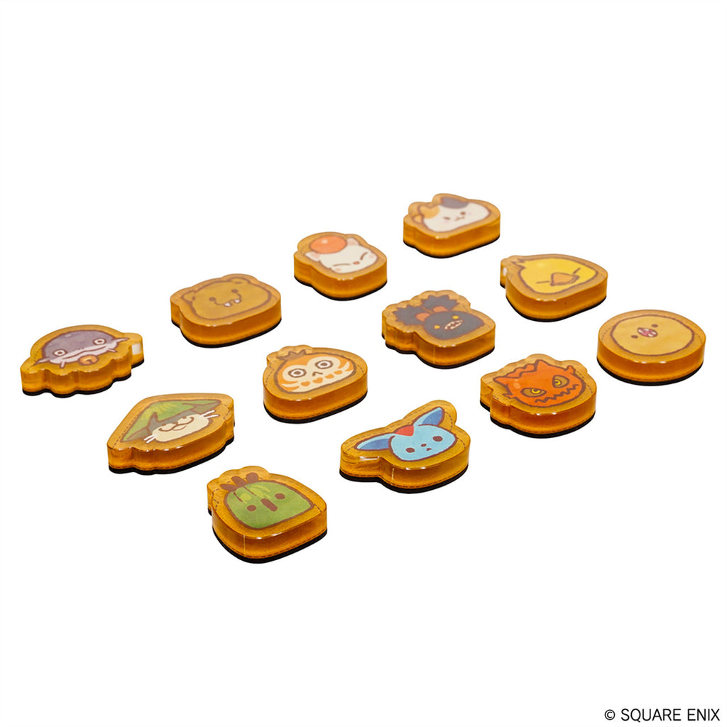 FINAL FANTASY XIV Minion Acrylic Magnet vol.1 display