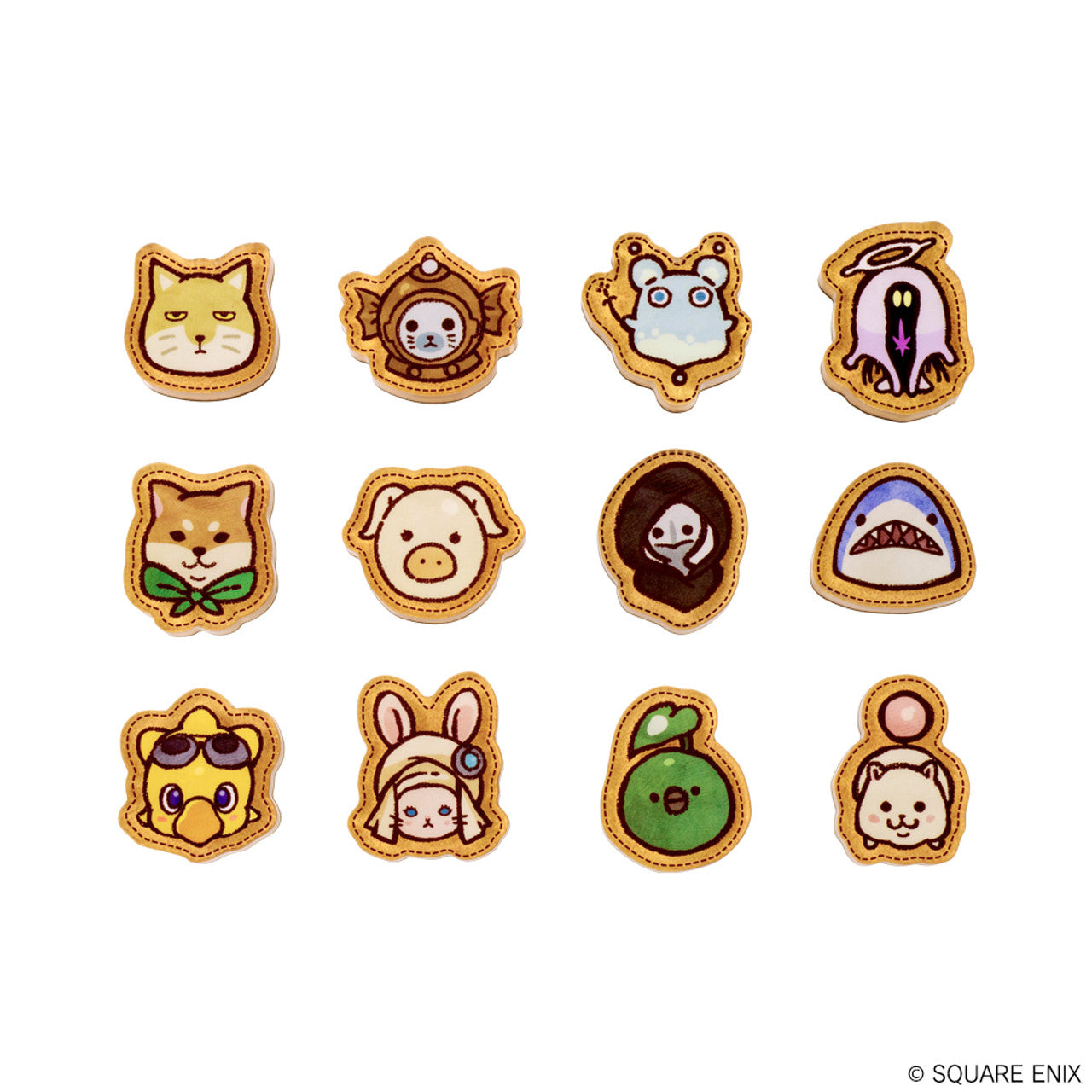 FINAL FANTASY XIV Minion Acrylic Magnet vol.2 DISPLAY