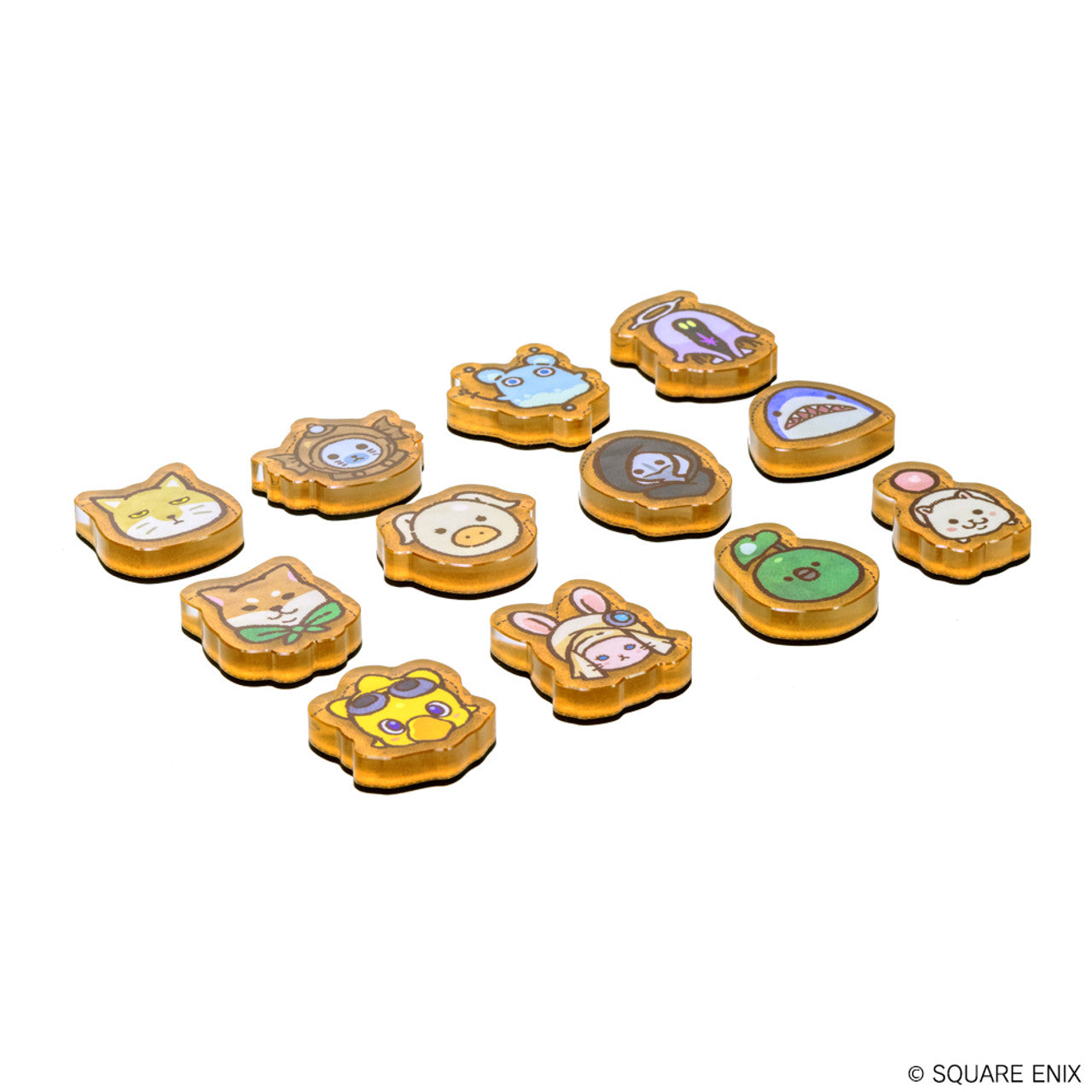 FINAL FANTASY XIV Minion Acrylic Magnet vol.2 DISPLAY