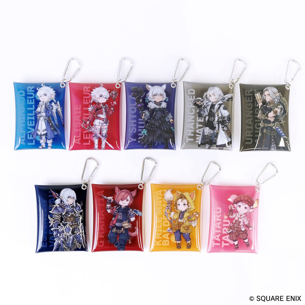 FINAL FANTASY XIV Character Clear Multi Purpose Case ALPHINAUD LEVEILLEUR