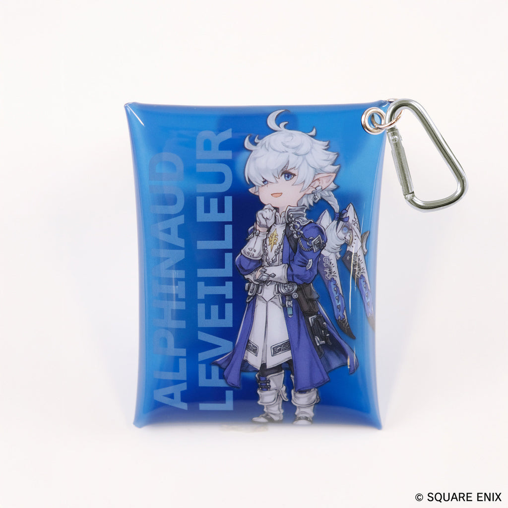 FINAL FANTASY XIV Character Clear Multi Purpose Case ALPHINAUD LEVEILLEUR