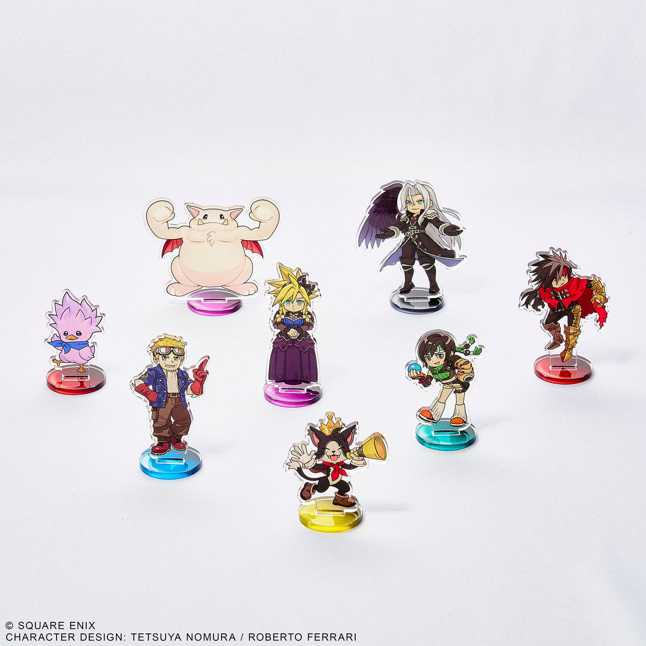 FINAL FANTASY VII REBIRTH Mini Acrylic Stand Collection Vol. 2 display