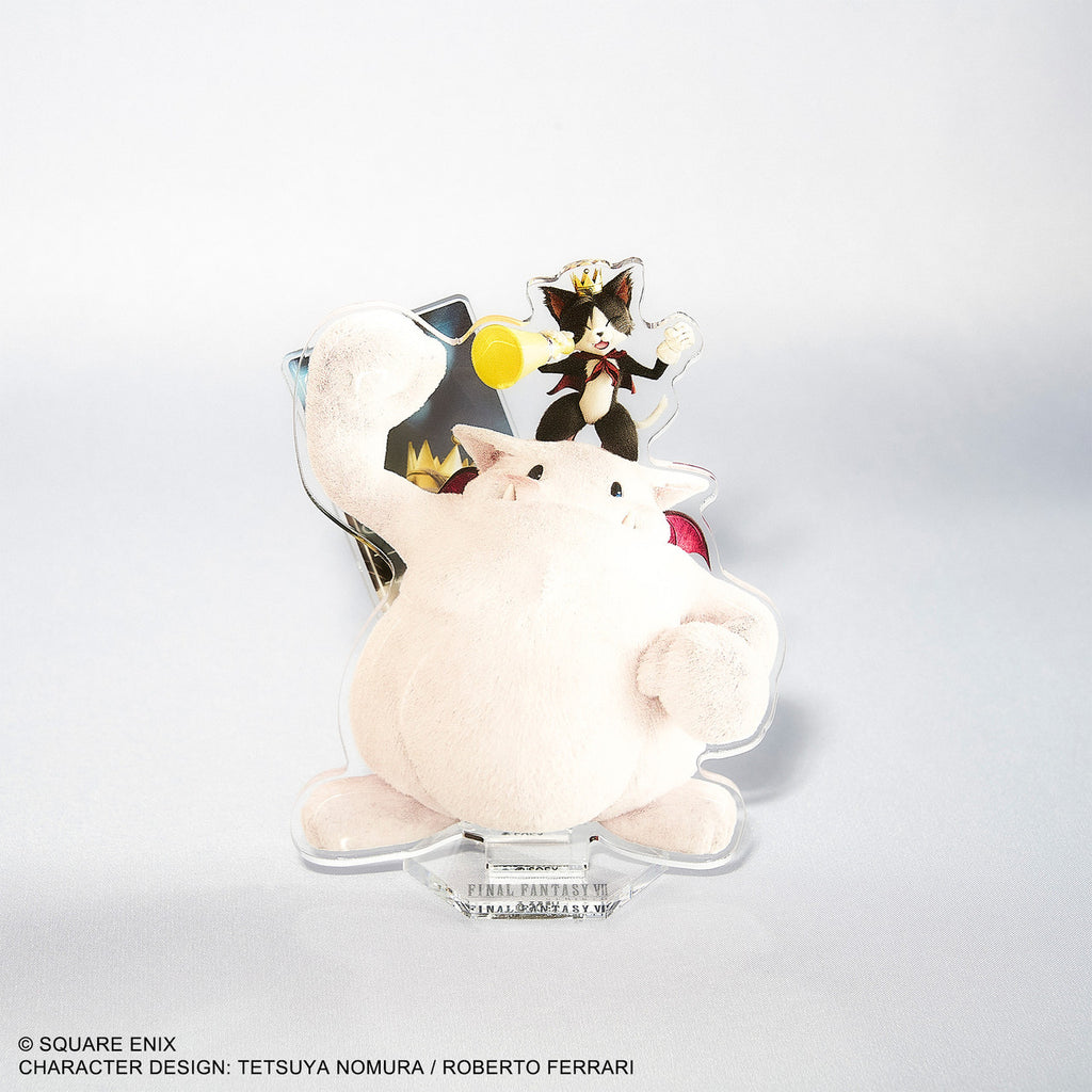 FINAL FANTASY VII REBIRTH ACRYLIC STAND CAIT SITH & FAT MOOGLE