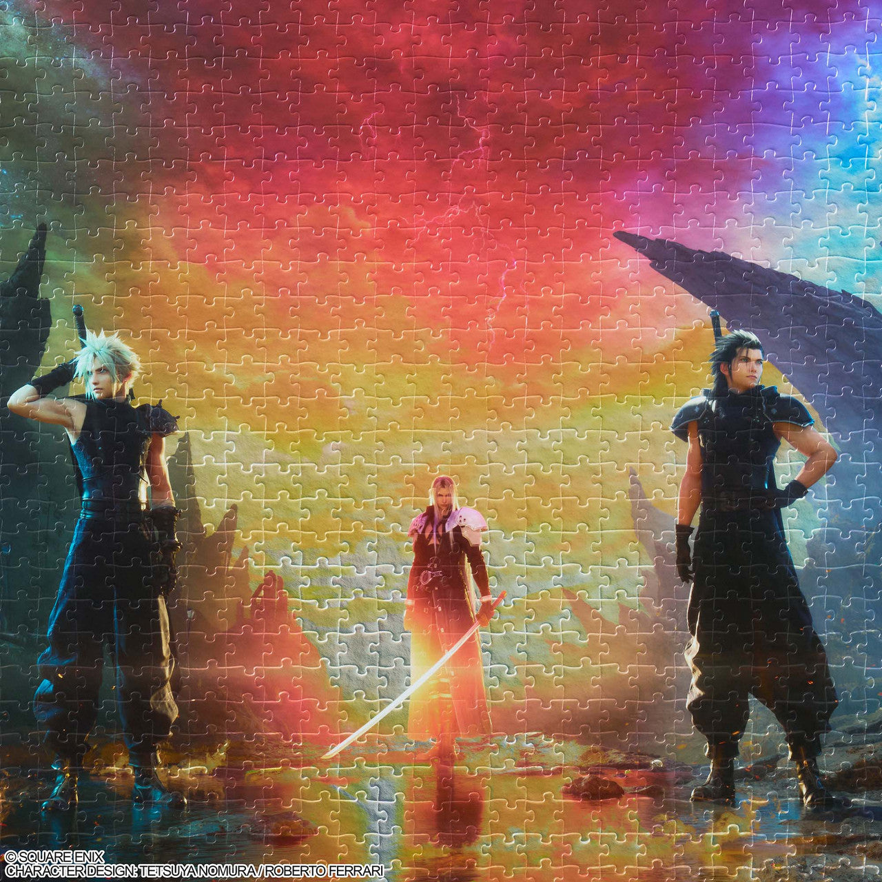 FINAL FANTASY VII REBIRTH Jigsaw Puzzle Key Art 1000 PIECE