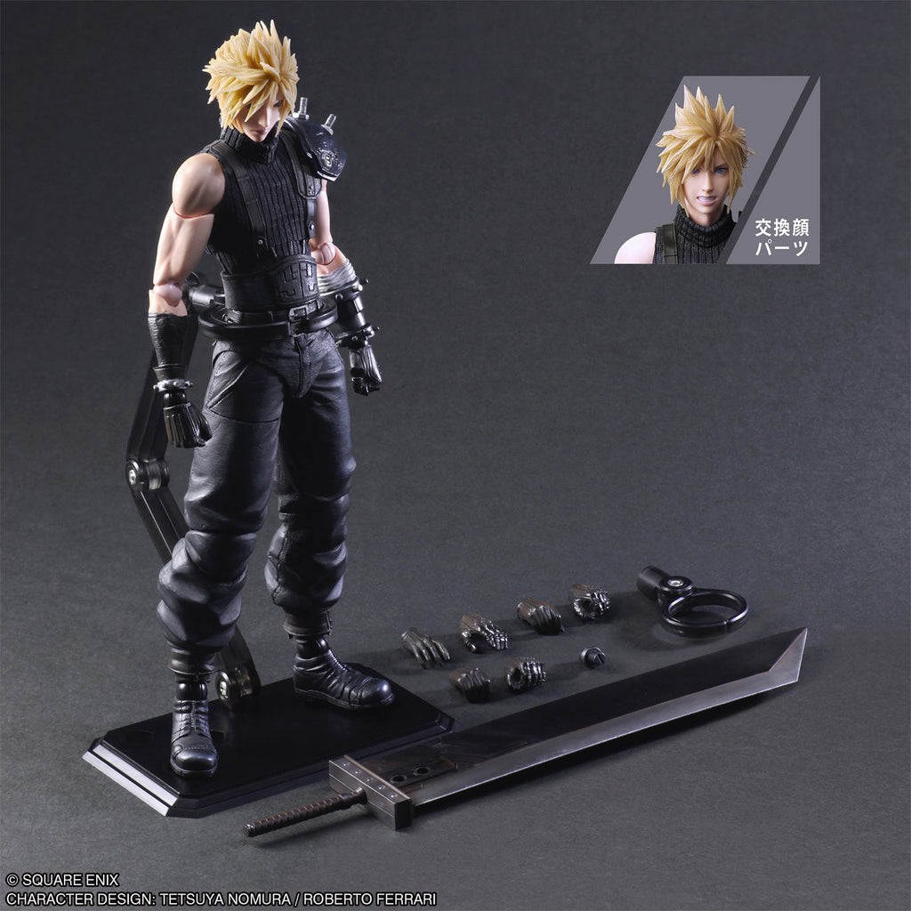 FINAL FANTASY VII REBIRTH PLAY ARTS KAI Action Figure CLOUD STRIFE
