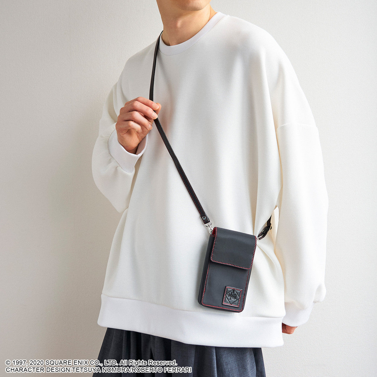 FINAL FANTASY VII REMAKE Crossbody Pouch SHINRA
