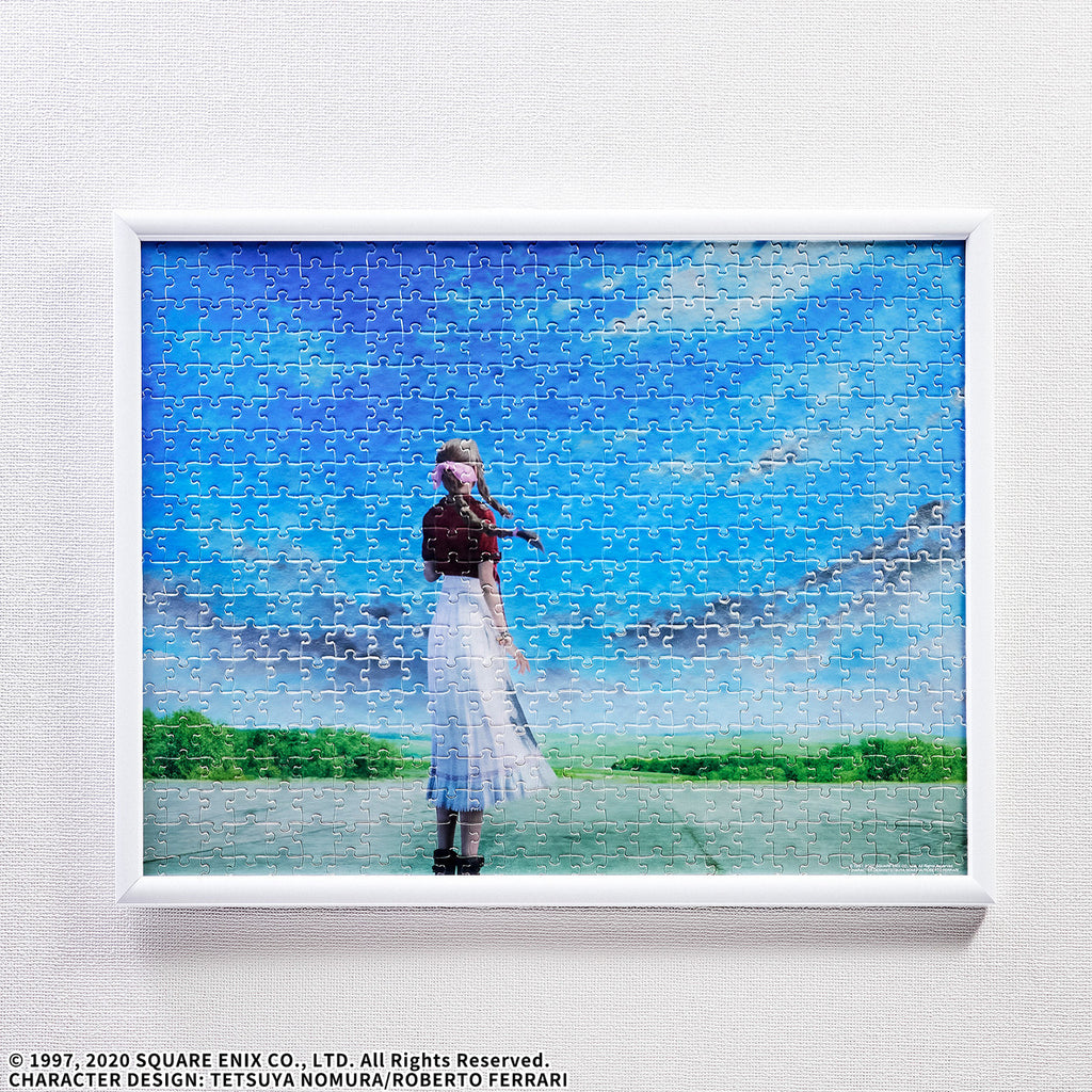 FINAL FANTASY VII REMAKE JIGSAW PUZZLE AERITH KEY ART 500 PIECE