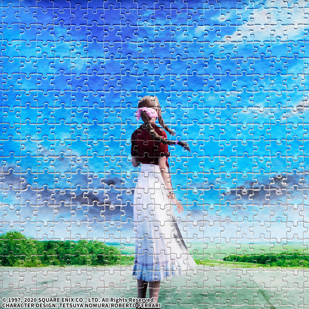 FINAL FANTASY VII REMAKE JIGSAW PUZZLE AERITH KEY ART 500 PIECE