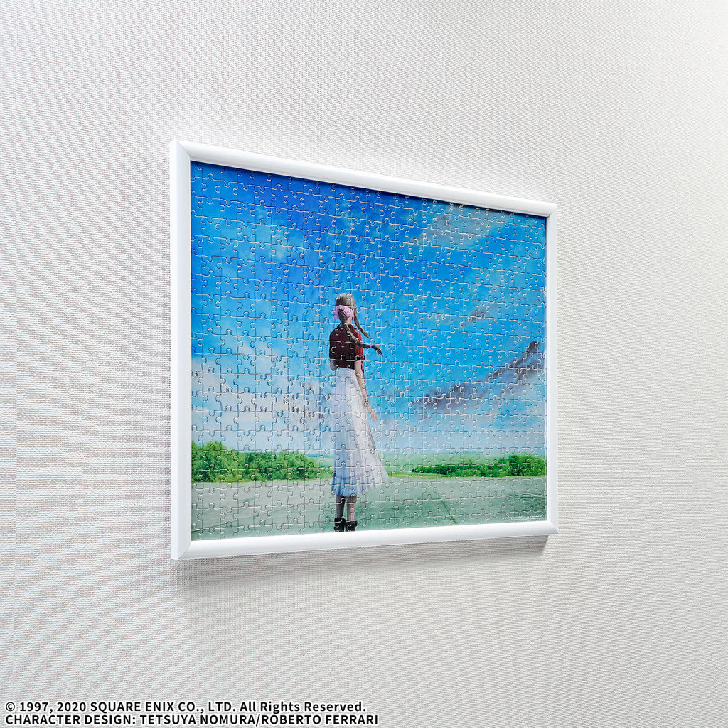 FINAL FANTASY VII REMAKE JIGSAW PUZZLE AERITH KEY ART 500 PIECE