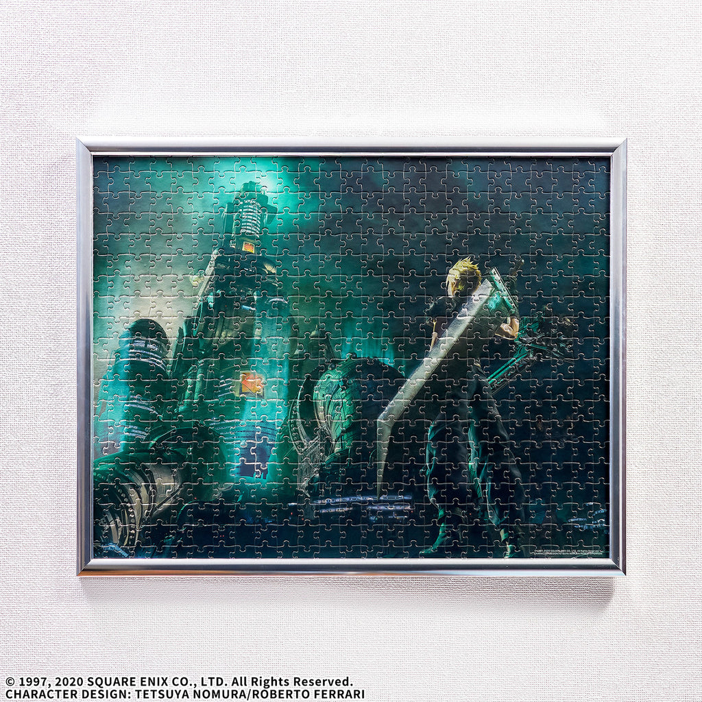 FINAL FANTASY VII REMAKE JIGSAW PUZZLE CLOUD KEY ART 500 PIECE