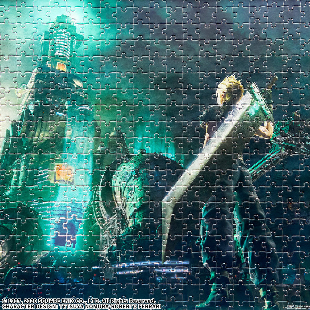FINAL FANTASY VII REMAKE JIGSAW PUZZLE CLOUD KEY ART 500 PIECE
