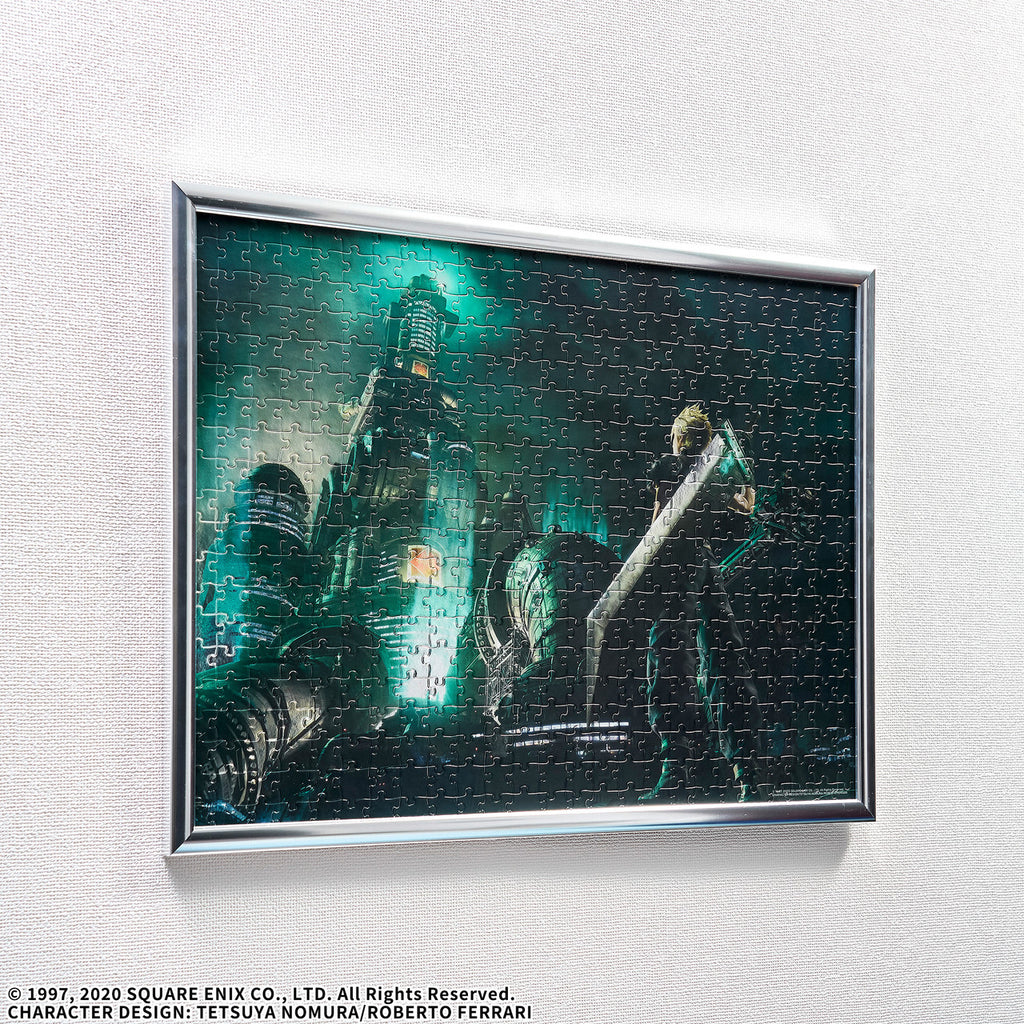 FINAL FANTASY VII REMAKE JIGSAW PUZZLE CLOUD KEY ART 500 PIECE