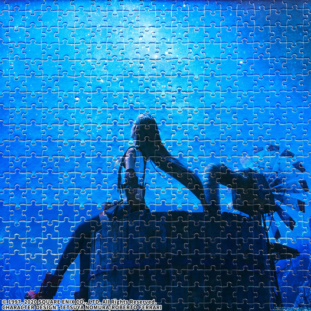 FINAL FANTASY VII REMAKE JIGSAW PUZZLE TIFA KEY ART 500 PIECE