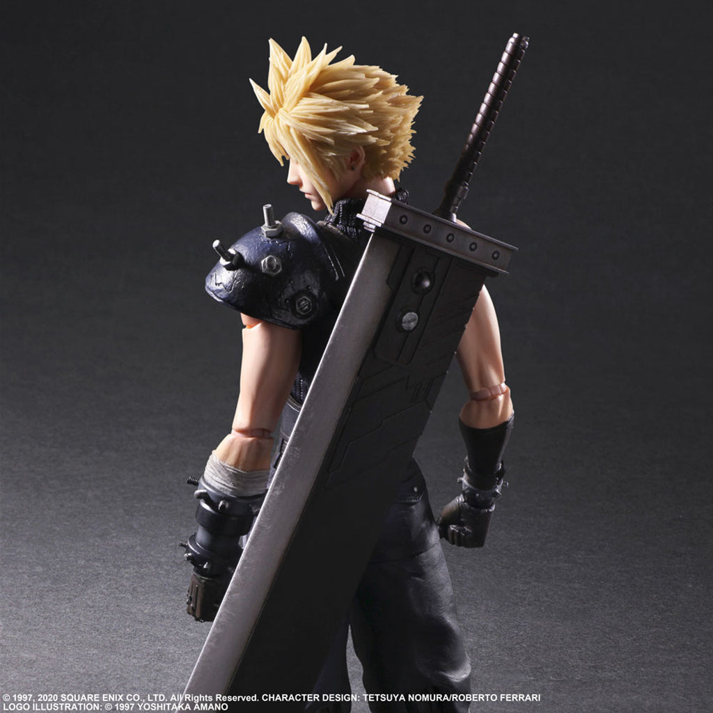 FINAL FANTASY VII REMAKE PLAY ARTS KAI ACTION FIGURE CLOUD STRIFE VER. 2