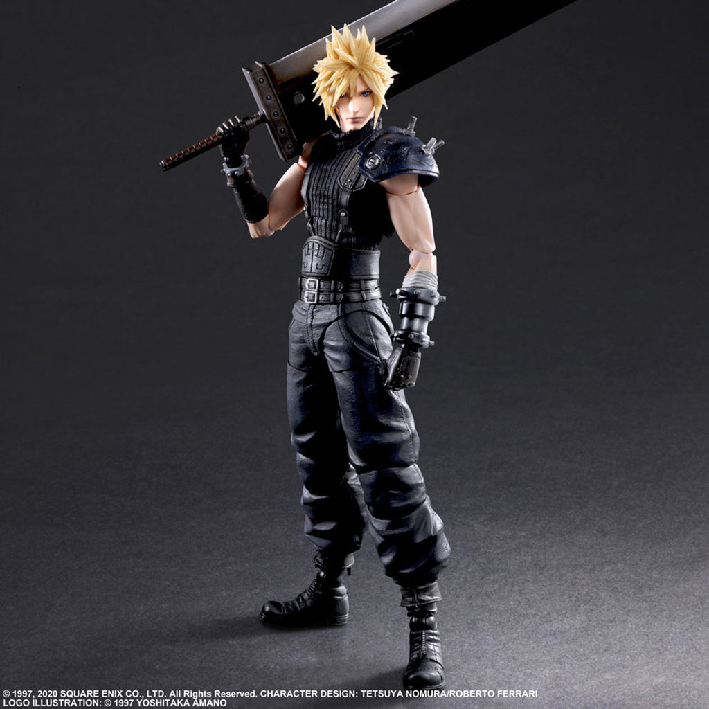 FINAL FANTASY VII REMAKE PLAY ARTS KAI ACTION FIGURE CLOUD STRIFE VER. 2